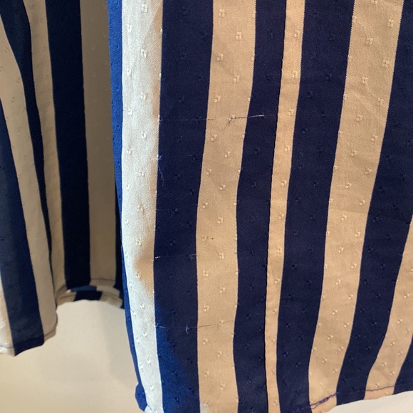 Vintage Vicki Vaughn Junior Dress Nautical Sailor Tabard Striped Union Made USA - Picture 8 of 8